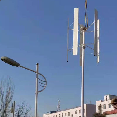 calidad  Blade Aluminum Alloy Made in China Top Quality Vertical Shaft Wind Turbine 3KW 48V 96V Alternative Energy Low Noise Generator fábrica