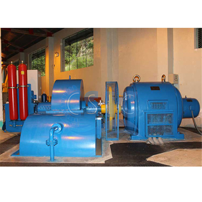 On-Grid and -Grid Mini Pelton Hydro Turbine Generator for Small Power Plant Generation