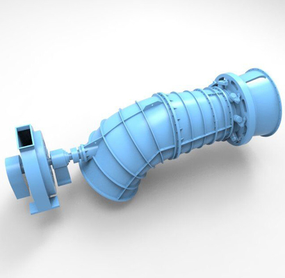 Stainless Steel Or Carbon Steel Tubular Head Low Water Hydro Turbine Generator